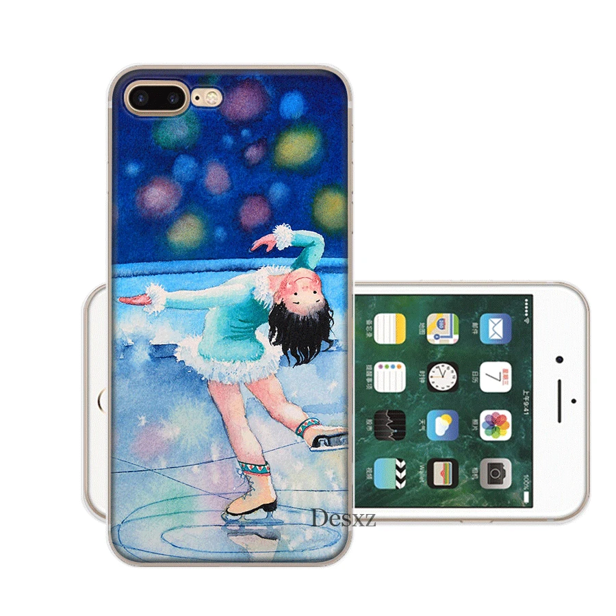 Чехол для телефона с фигурным катанием iPhone 11 Pro 5 5S SE 6 6s 7 8 Plus X XS XR Max | Мобильные