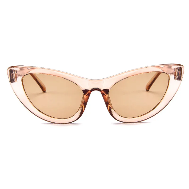 Yoovos 2021 Light Sunglasses Women Cat Eye Vintage Sun Glasses Black Red Wild Face Oculos Feminino Travel Party Gafas De Sol | Аксессуары