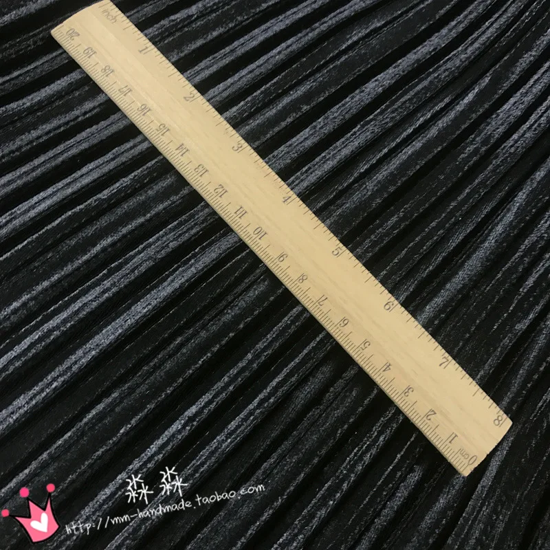 Чистый DIY зимняя складка гармошка складка измельченный Золотой Бархат тканевые платья, юбки бюстгальтер электро-оптический тела