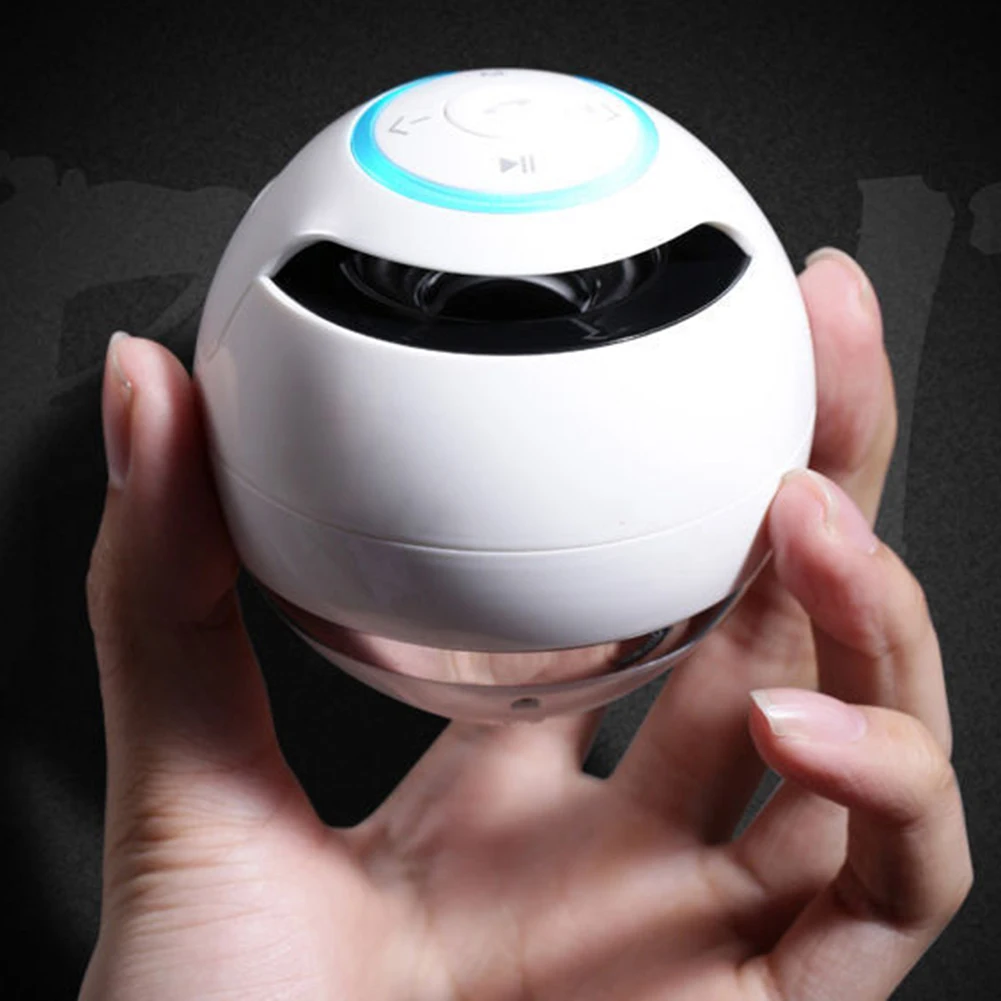 Портативная мини Колонка со светодиодной подсветкой Беспроводная Bluetooth колонка