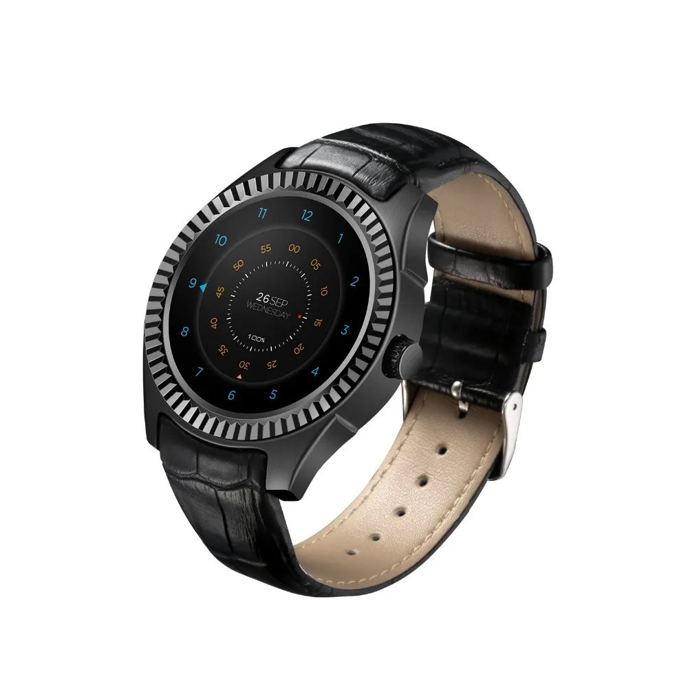 Kktick d7w Android 4.4 SmartWatch спутником часы MT6572 с 500 мАч Батарея Ёмкость Компасы Wi Fi|android