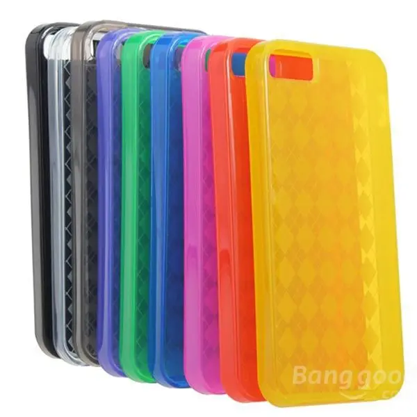 LalaCool New Soft Diamond Grain Pattern Protective Case For iPhone 5 5G 5S |