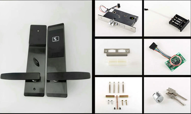 Popuplar отель номер RFID чип карты электронные дверные замки для дома