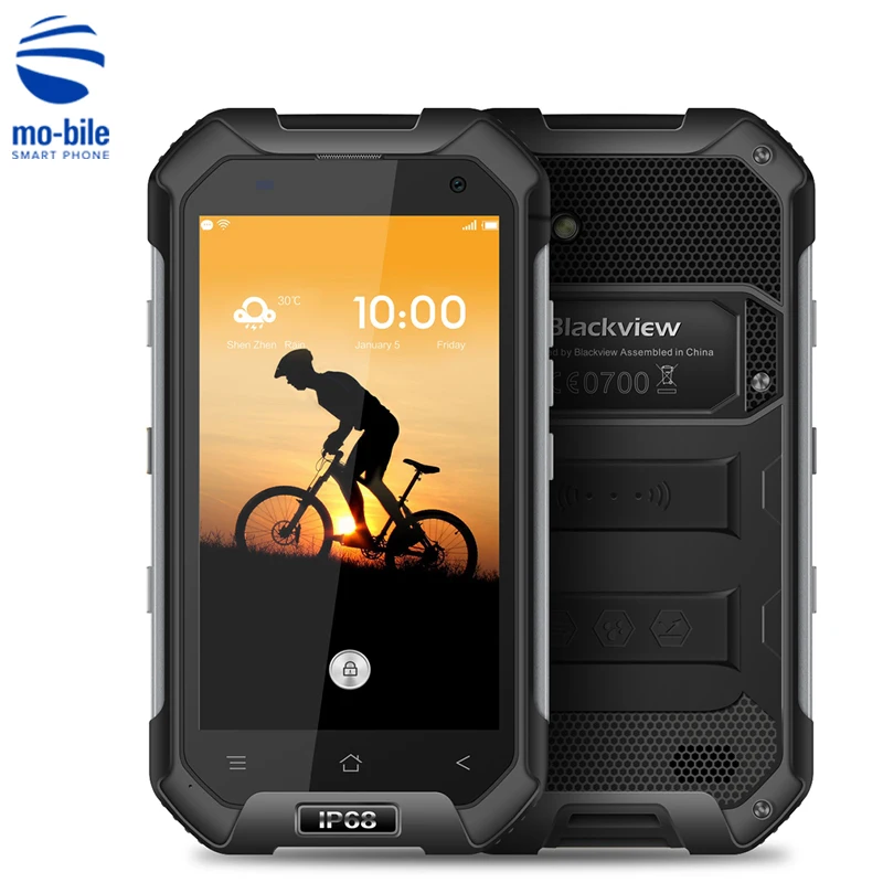 Blackview BV6000 4G Smartphone 4.7 inch HD MTK6755 Octa Core Android 7.0 3GB RAM 32GB ROM 13MP Waterproof IP68 Mobile Cellphone | Мобильные