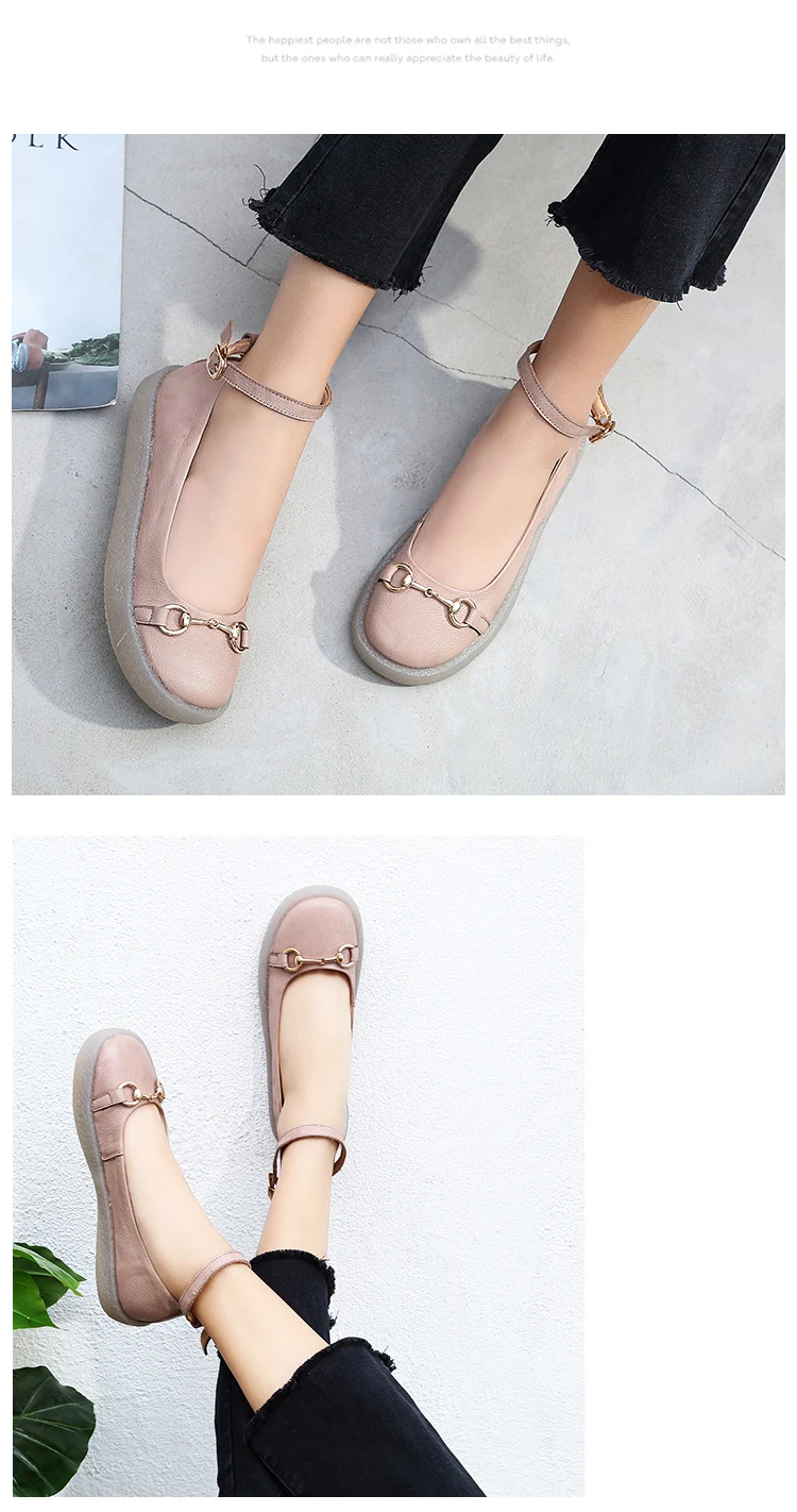 PEIPAH mary janes/Женская обувь на плоской подошве из натуральной кожи; Chaussure Femme; повседневная обувь на плоской подошве без застежки; женская обувь; tenis feminino