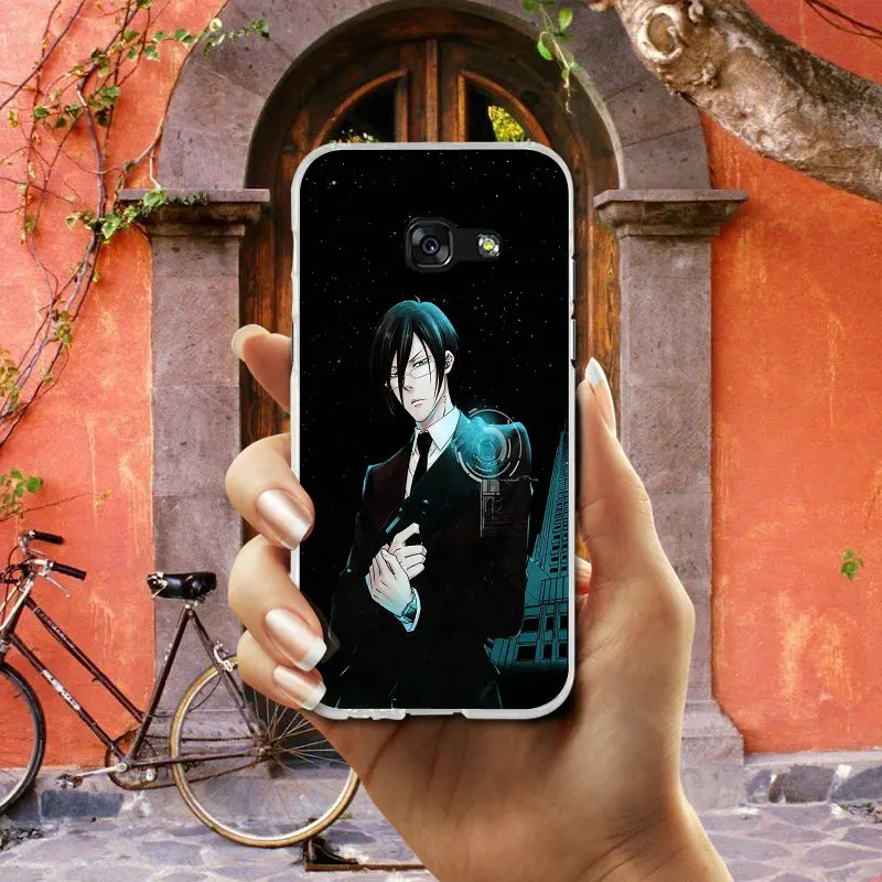 Чехлы для телефонов аниме Psycho Pass Прозрачный Силиконовый ТПУ Samsung Galaxy S2 S3 S4 S5 Mini S6 S7