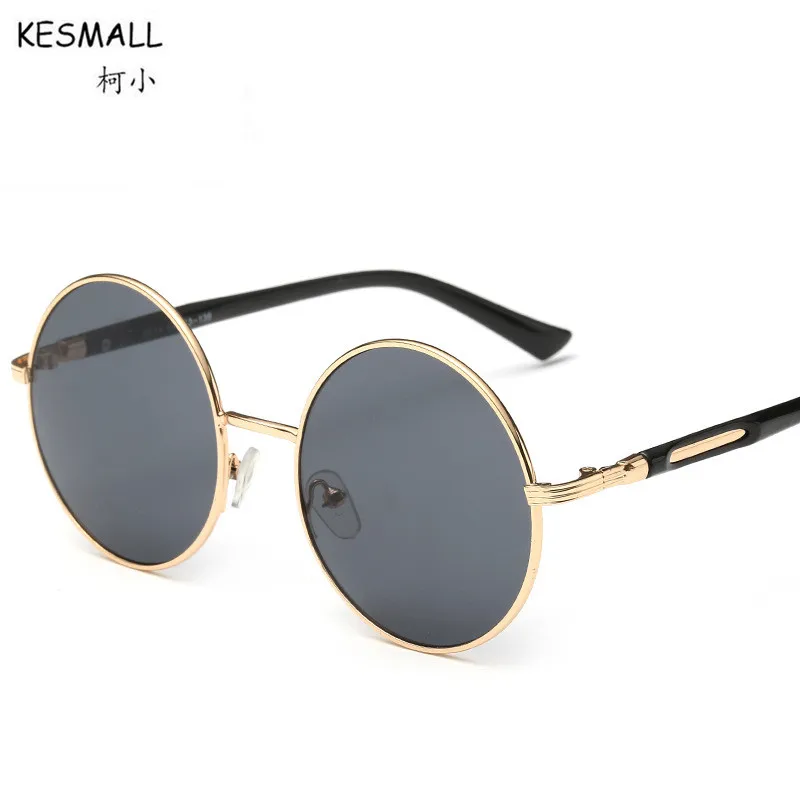 2018 Ретро Круглый Цикл Солнцезащитные очки для женщин Для Европы Стиль Óculos дамы
