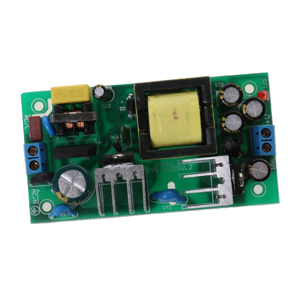Высокая эффективность 12V 2A Импульсный блок питания Регулятор модуля