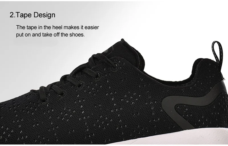 Li-Ning/Мужская обувь для отдыха; прогулочная обувь из моно пряжи; нескользящая подкладка; спортивная обувь; дышащие кроссовки; AGCM055 YXB076