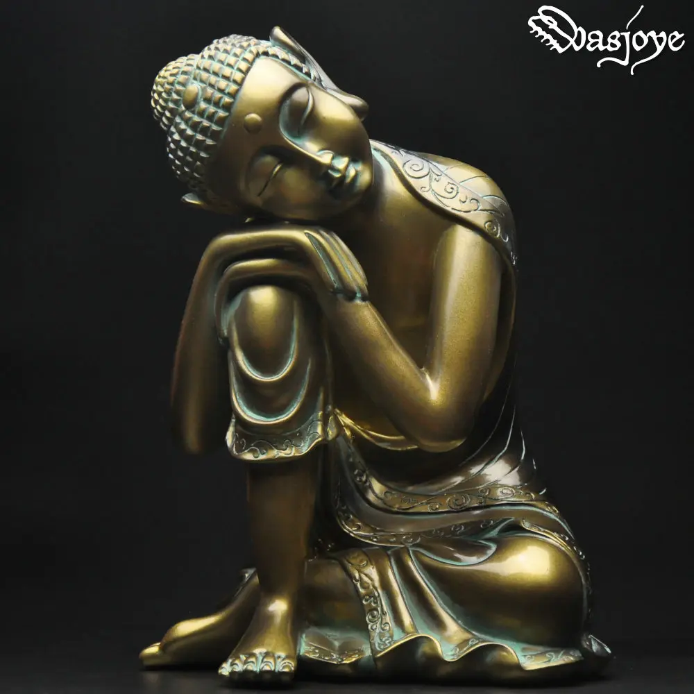 At his new living room entrance decoration accessories Home Furnishing Resin Statue Figure Decoration Crafts