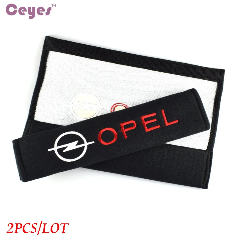 Чехол для ремня безопасности тюнинг автомобиля чехол из чистого хлопка Opel Astra H G J