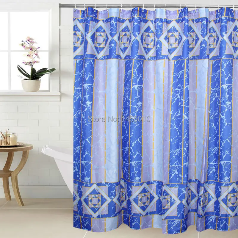Удлиненная Водонепроницаемая занавеска для душа из полиэстера 240 см|shower curtain|bathroom