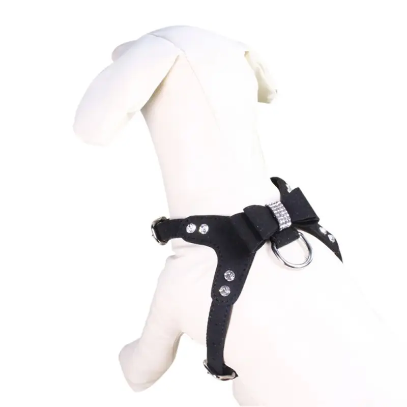 Платье с милой собачкой ремни нагрудный ремень для домашних животных Bow Kont дизайн