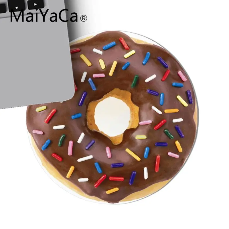 Восхитительные разноцветные офисные пончики Maiyaca геймерский круглый коврик для