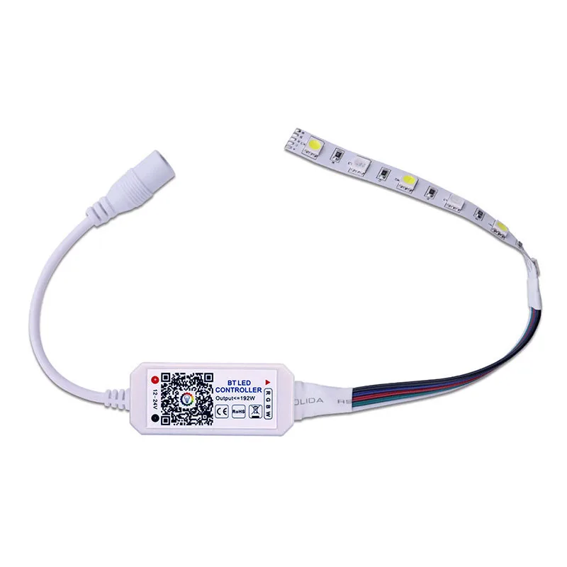 Минимальный Bluetooth RGBW контроллер DC12V-24V светодиодный для RGB фонарь IOS и Android системы |
