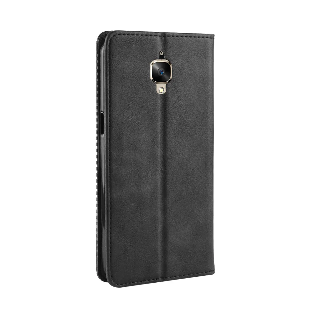 Магнитный винтажный кожаный чехол премиум-класса для Oneplus 3T A3010 One Plus 3 A3000 A3003 чехол 5,5 дюймов легкомысленный противоударный чехол