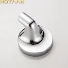 Крючок для халата, крючок для одежды, конструкция из нержавеющей стали с хромированной отделкой, Круглый новый настенный крючок для ванной комнаты, аксессуары для ванной комнаты
