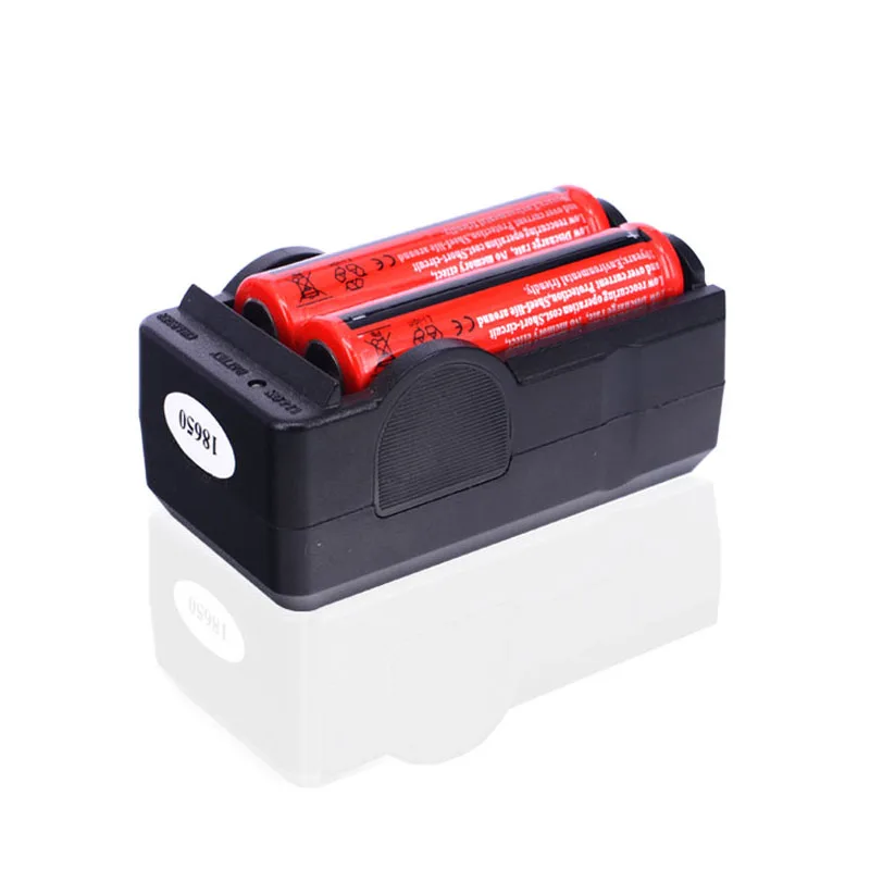 18650 Rechargeable Battery for LED Light Lithium 4200mAh 3.7v Bateria 8PCS/LOT with Charger | Электроника