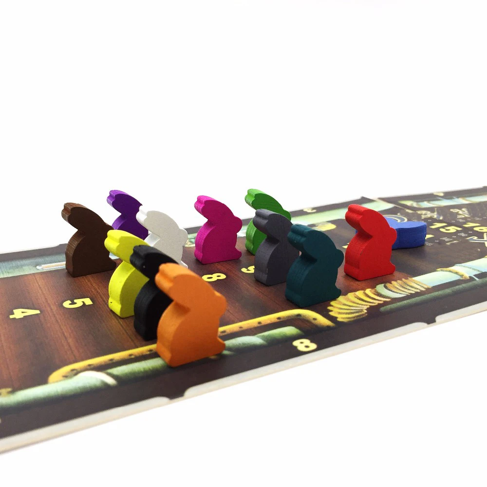 Карточная игра неясная dixit 1 2 3 4 5 6 7 8 всего 336 игральные карты деревянный кролик сумка на молнии для семьи вечерние настольные игры
