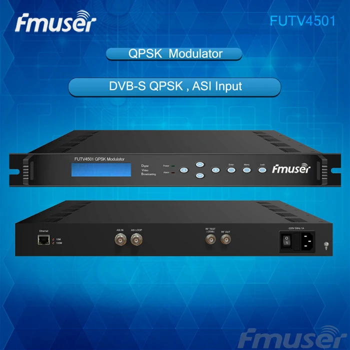 

FUTV4501 qpsk-модулятор (ASI in, RF out) Интерактивные услуги, сбор новости и другие широкополосные спутниковые приложения