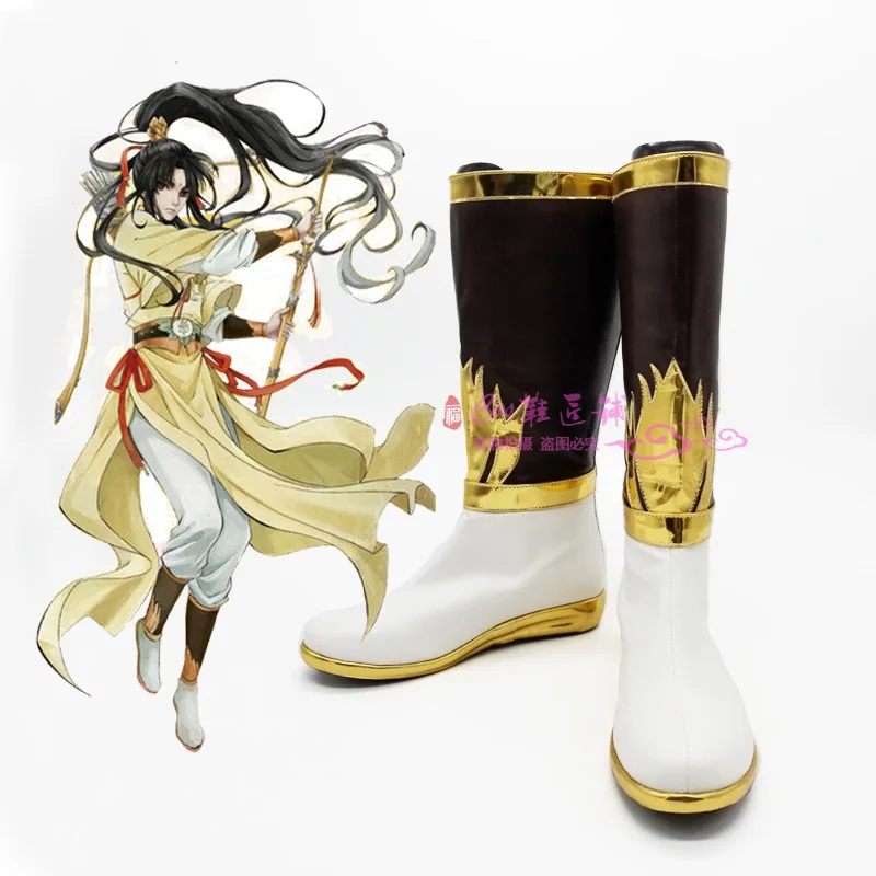shoes Jin Ling Косплей Grandmaster of Demonic культивирование костюм аниме для косплея Mo Dao Zu Shi основатель диаболизма полный комплект одежды - Цвет: shoes
