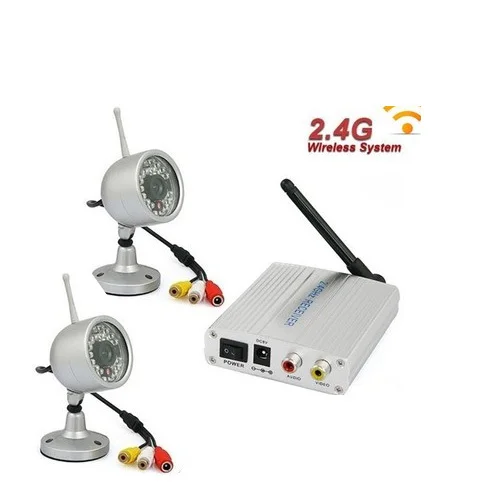 

Night vision 12M distance and waterproof wireless CCTV camera kits wireless camcorder monitor baby monitor camera