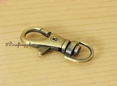 Зажимы для омаров зажимы кошельков крючки с защелкой из латуни 15 шт. AB99 | Багаж и