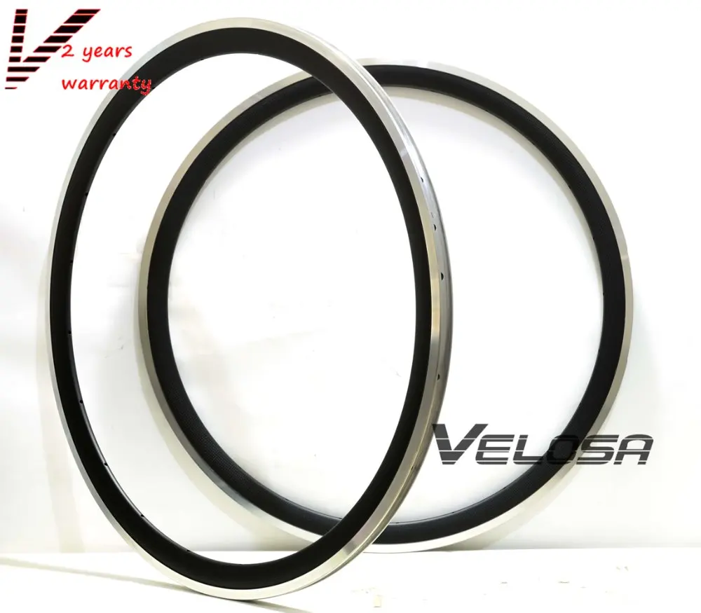 Внешний диаметр 38 мм с тормозной поверхностью из сплава обод 700C углеродного для