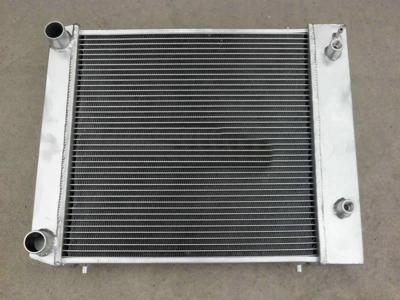 Новый 3 рядный алюминиевый радиатор и вентилятор для Land Rover Defender & Discovery Series I 300TDI 2.5L