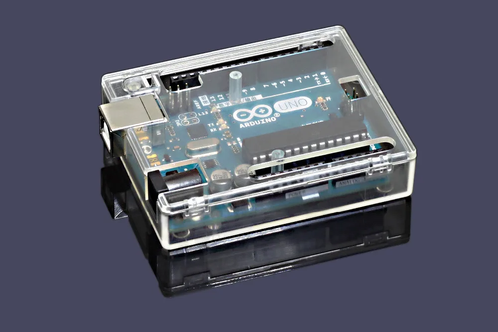 Черный ABS пластиковый чехол, прозрачный чехол для arduino UNO R3, не Raspberry pi, Модель b plus, хорошее качество
