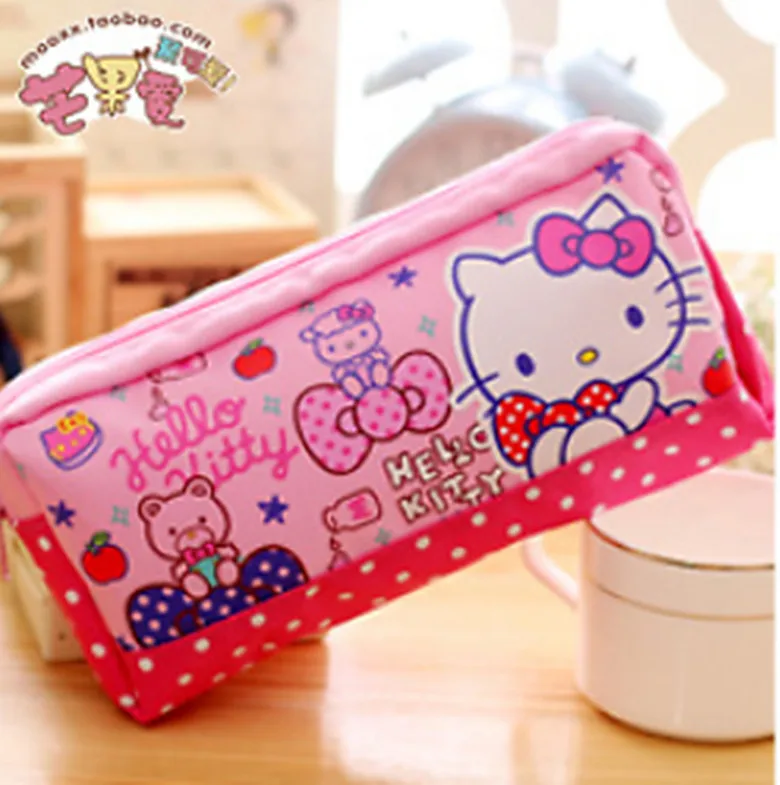 Новый Kawaii Hello kitty сумка для карандашей пакет yey-2277 |