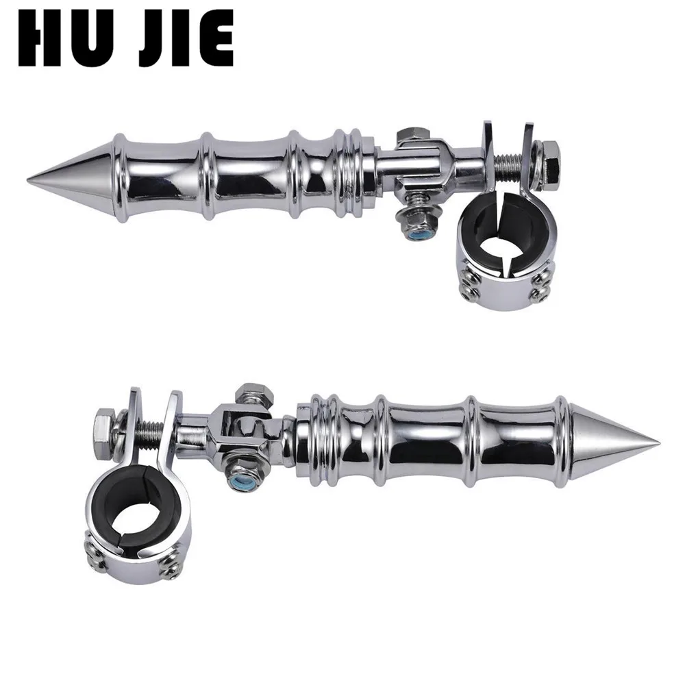 32 мм хромированные шипы мотоциклетные подножки опорные защита двигателя для BSA