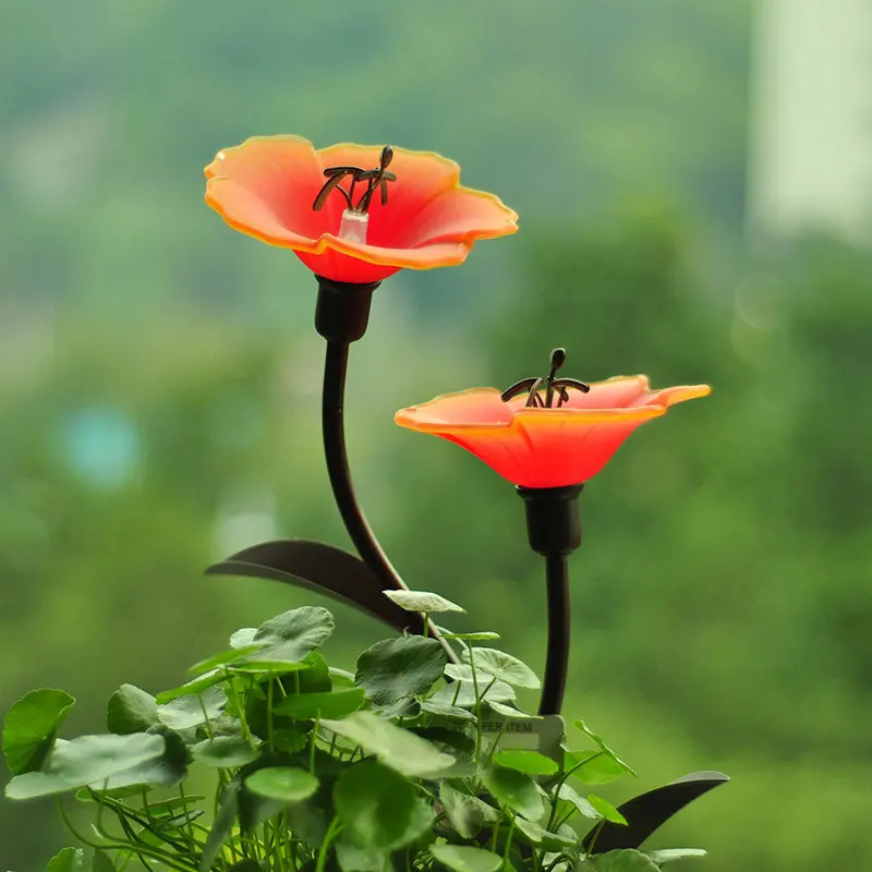 Солнечные фонари сад освещения открытый солнечный светильник лужайки пейзаж