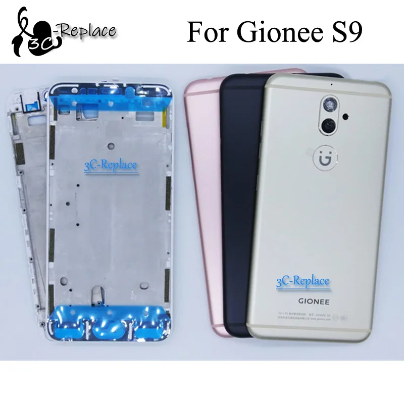 5 дюймов для GiONEE Elife S9 GN9013 Корпус Батарея задняя крышка мобильный телефон ЖК