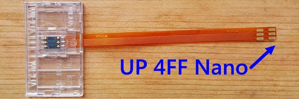 Конвертер smartcard в nano sim micro u sim карта micro sim карта стандартная sim u sim карта 2FF 3FF 4FF адаптер конвертер - Цвет: UP Nano 4FF