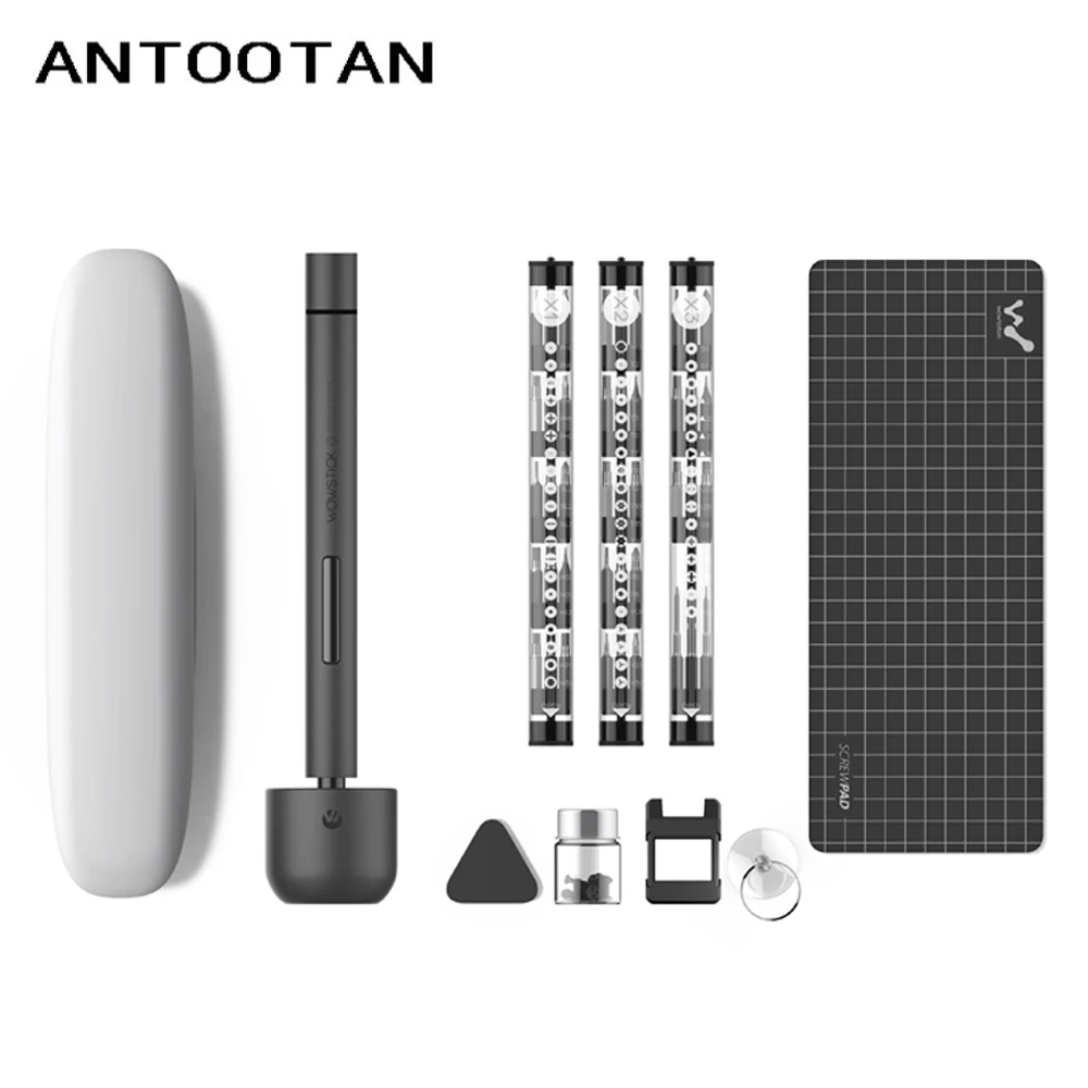 

Wowstick 1F Precision Mini Cordless Cordless Screwdriver Battery for Cell Phone Camera Repair Tools