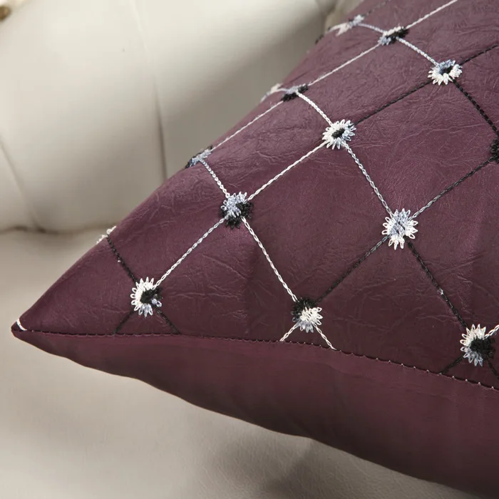 Colorful Blending cloth 43x43cm/17.7x17.7'' Cushion Plaid Sofa Throw Cotton Decor Couch car decorative pillows seat cushion | Дом и
