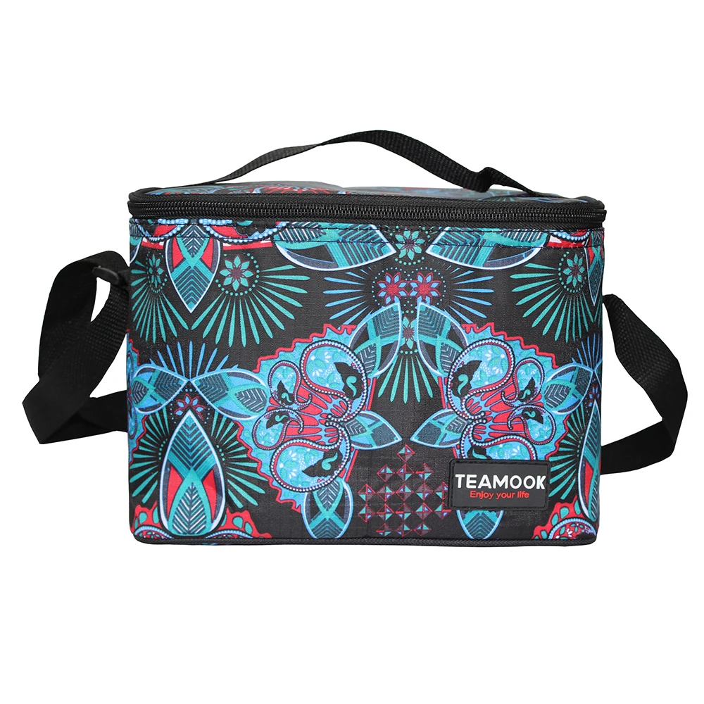 TEAMOOK Women Single Shoulder Portable Insulated Lunch Bag Box | Bags