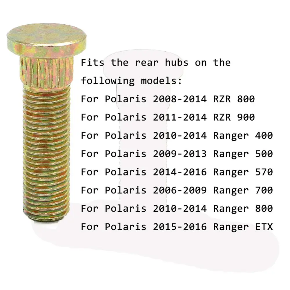 Аксессуары для квадроцикла Polaris RZR Ranger 800 900 400 500 570 700 ETX (3/8 &quotx 4/6&quot) болты гвоздики