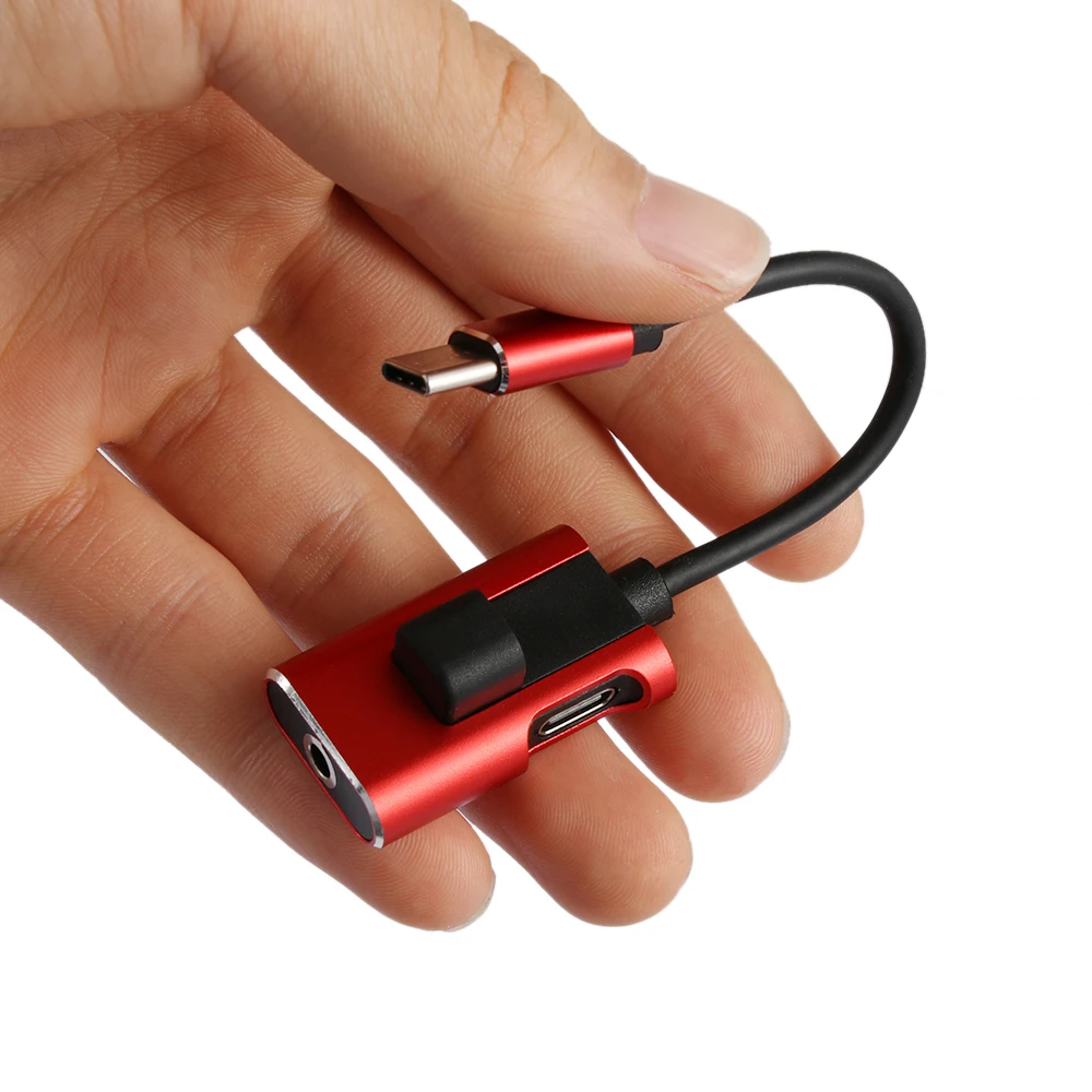 Аудиокабель USB C зарядное устройство 2 в 1 разъем типа 3 5 мм Aux адаптер для наушников
