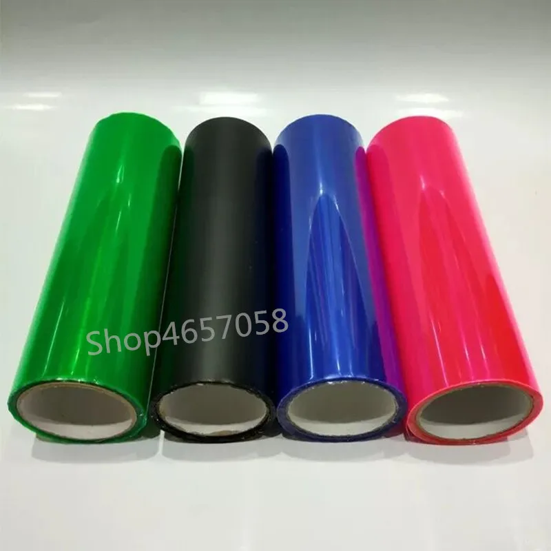 

0.3x9m Car Light Headlight Taillight Glossy Black Tint Vinyl Film