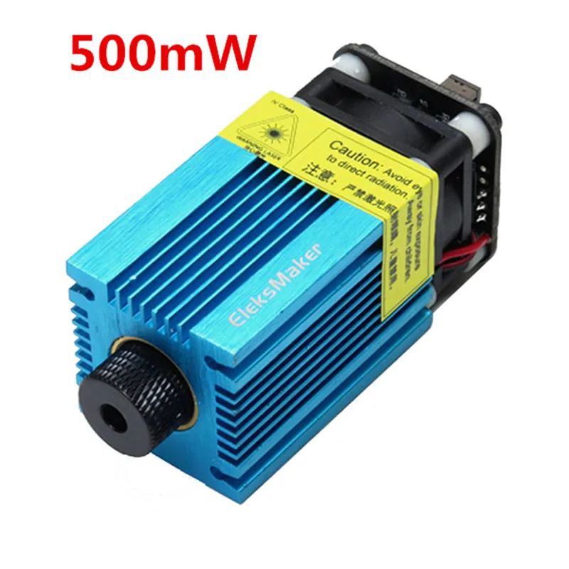 EleksMaker EL01 500 405nm 500 мВт синий фиолетовый лазерный модуль pwm модуляция 2,54-3 P DIY лазерный гравер