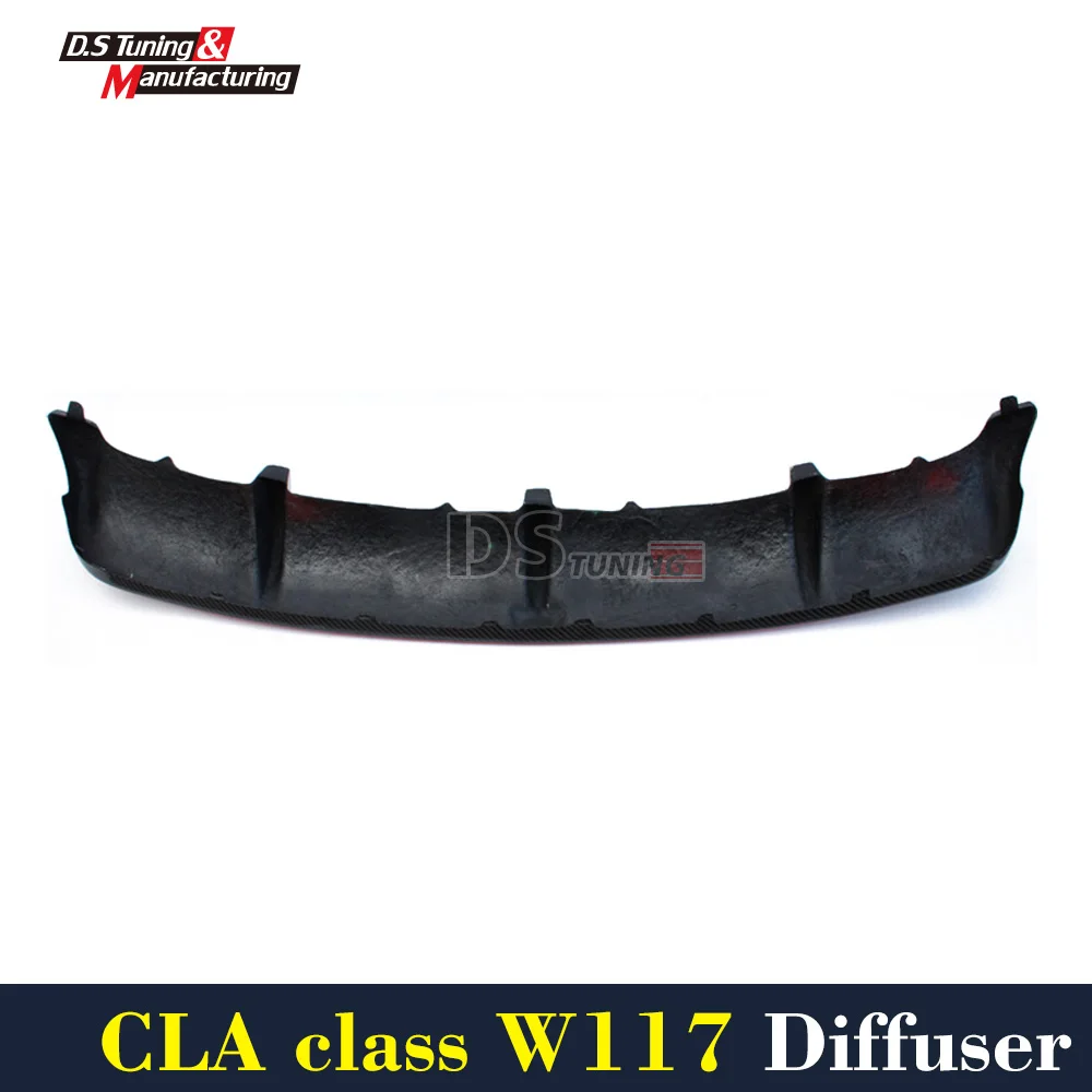 W117 диффузор для губ из углеродного волокна автомобильный Стайлинг Benz CLA класс