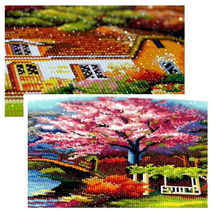 Baiufor алмазная вышивка полная выкладка распродажа пейзаж картины стразами