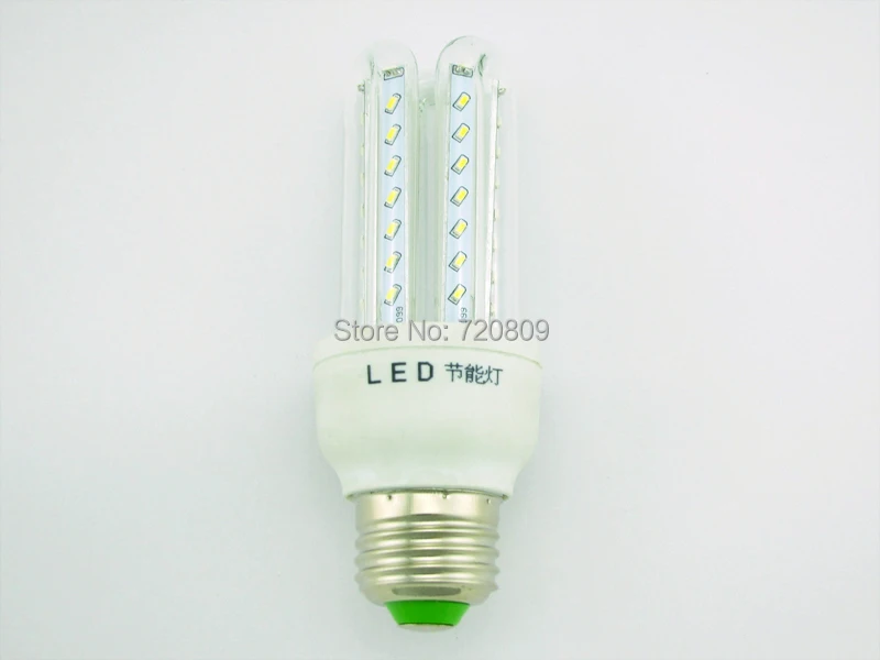 

Free Shipping 10pcs/lot E27/B22 3U LED 5W Corn Bulb Energy Saving Fluorescent CFL Shape Lamp 85-265v Pure/Warm white
