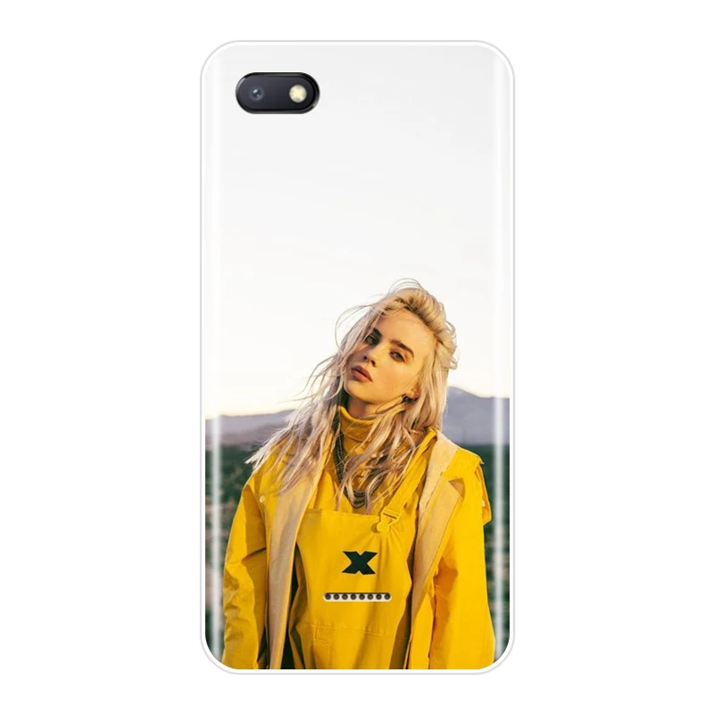 Задняя крышка для Xiaomi Redmi Note 6 Pro 5A Prime 5 4 4X Pocophone F1 Redmi S2 6A 5 Plus 4A Мягкий силиконовый чехол для телефона Billie Eilish