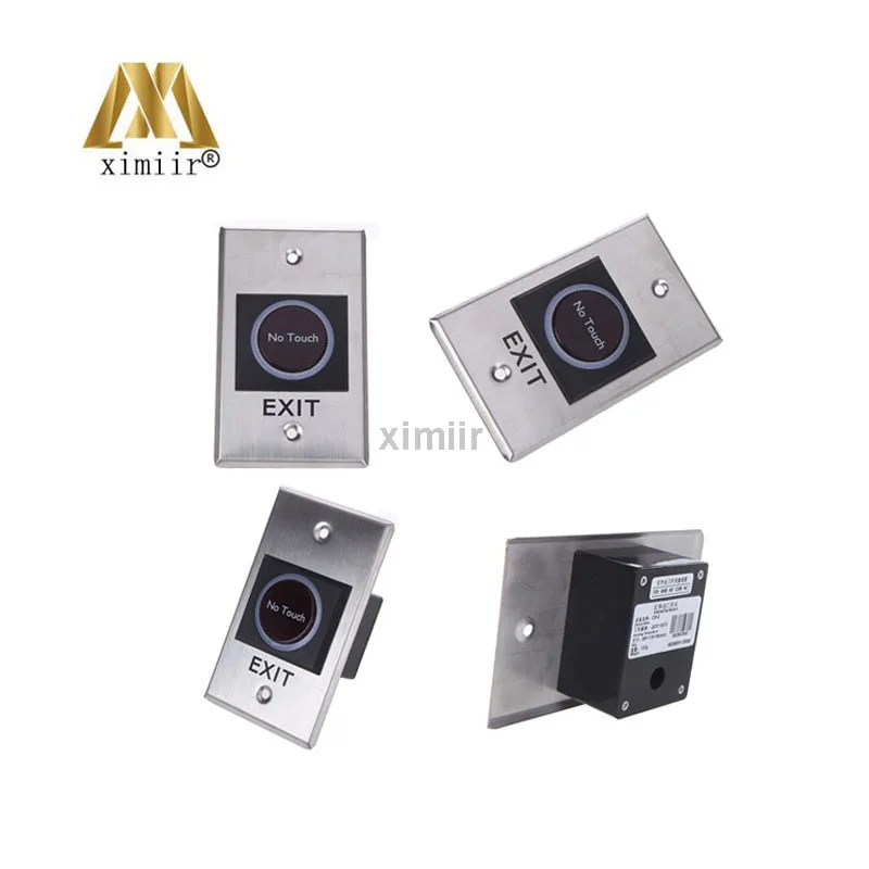 

10PCS/LOT Infrared sensor switch no touch contactless door release exit button k1