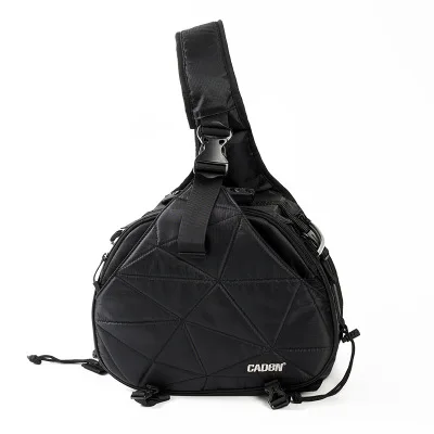 Upgraded Black Камера видео Слинг Сумка рюкзаки водонепроницаемый нейлон Открытый путешествия цифровой DSLR сумка с ударопрочный вкладыш для Canon 80D Nikon sony - Цвет: Upgraded Black