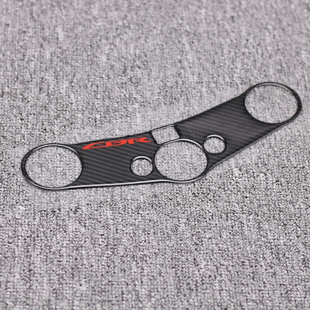 

Motorcycle Carbon Fiber Triple Tree Clamp Decal Stickers For CBR600RR CBR600 RR CBR 600 RR 2007 2008 2009 2010 2011 07-11