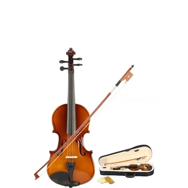 

Детская скрипка с чехлом, луком, канифолью, 1/8 натуральная акустическая